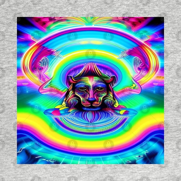 Colorado magic mushrooms Psychedelic Circus digital art by ValleyDream